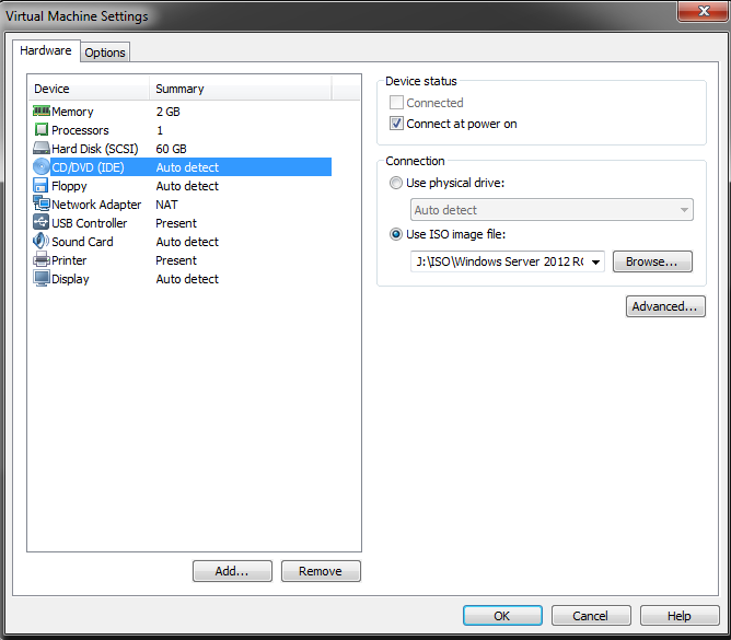 windows server 2012 safe mode vmware